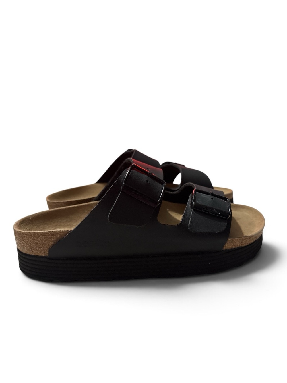 Birkenstock Papillio Arizona Flex Vegan Leather Platform Sandals Size L8 M6